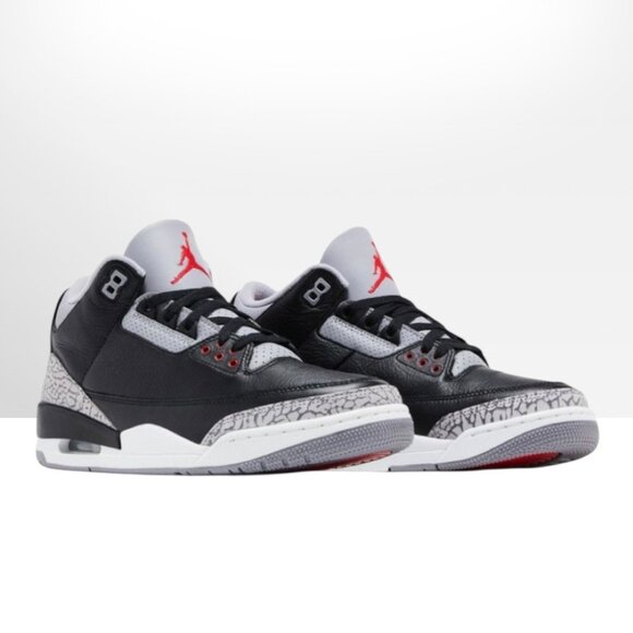 Air Jordan 3 Retro OG Black Cement (2024) Mens Basketball Size 13 DN3707 010 NEW main image 6